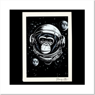 Space Monkey, Chimps in space, Mercury-Atlas 5 Posters and Art